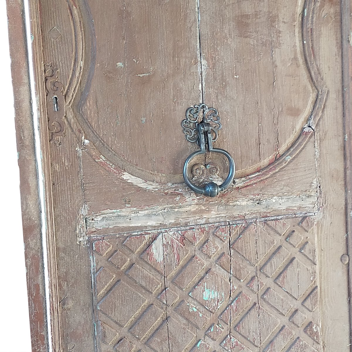 Antique Door From The 18th Century Woodwork-photo-3