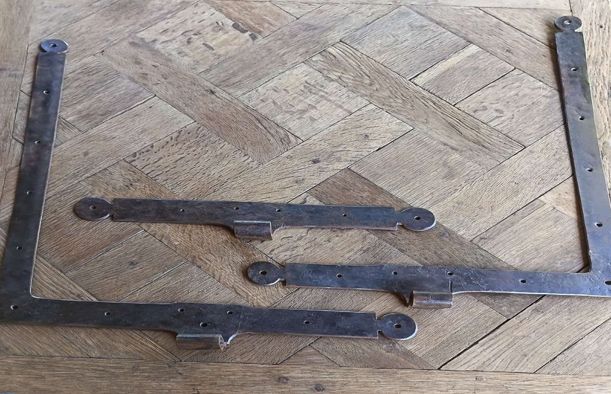 Pentures pour Portes Anciennes et une centaine d'autres ferronneries dans notre trésor !-photo-4