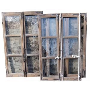 Old 18th Century Windows For Library Showcase Furniture Door