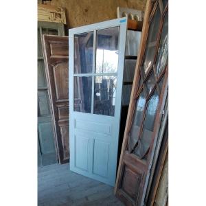 Old Glass Door With 4 Panes