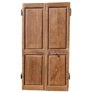 Double 18th Century Oak Cupboard Door