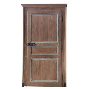 Old Oak Door Complete With Its Frame And Cornice 18th Century Oak Woodwork