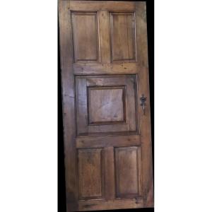Porte ancienne en chêne époque XVIIème