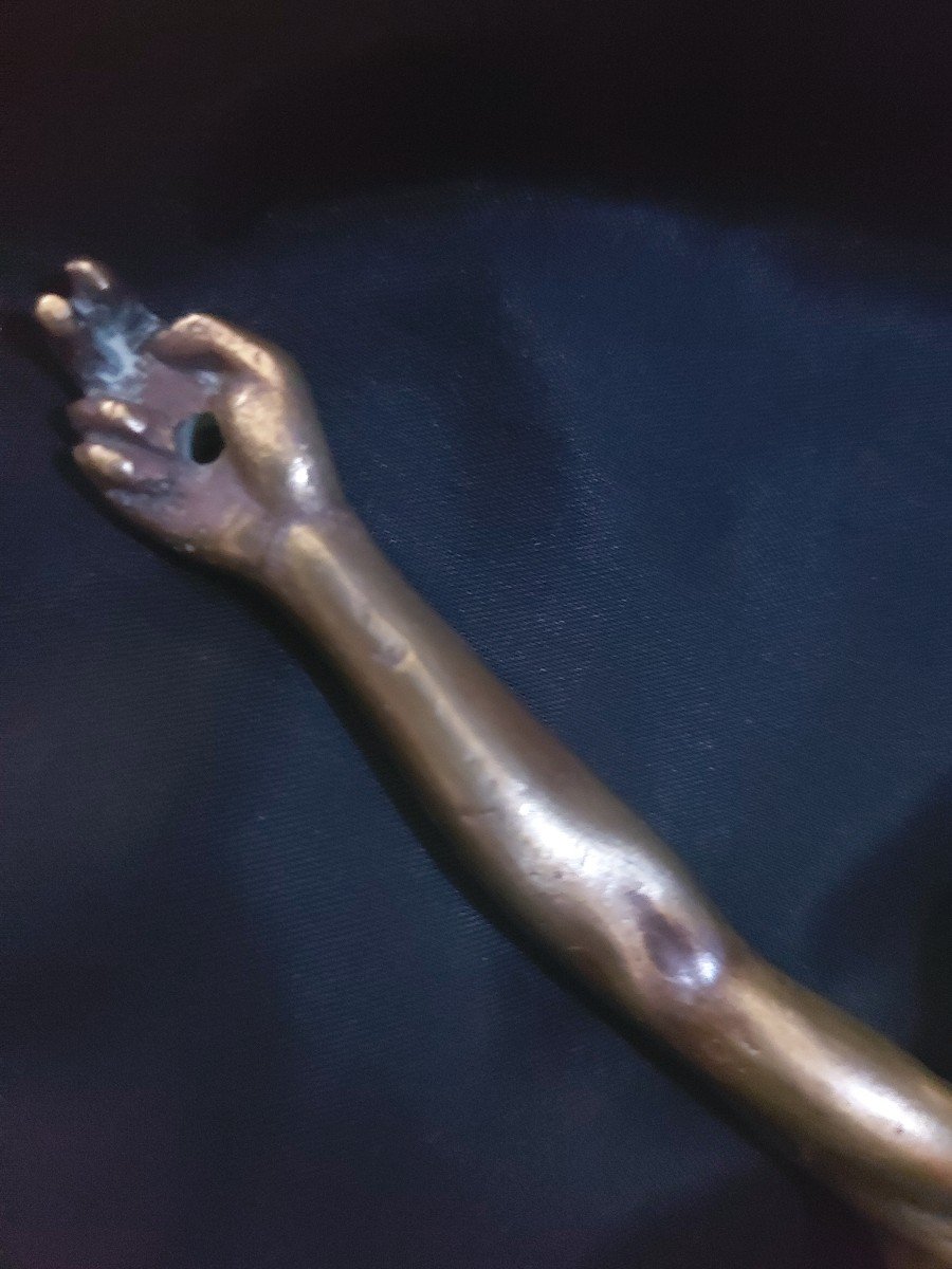 Christ En Bronze 18e Siècle-photo-1