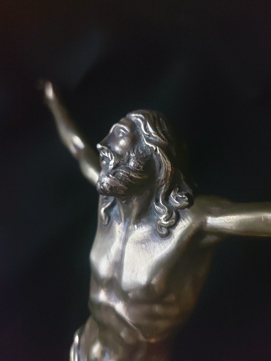 Christ En Bronze 18e Siècle-photo-3