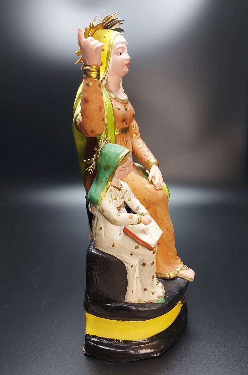 Santibelli : l'Education De La Vierge Marie-photo-4