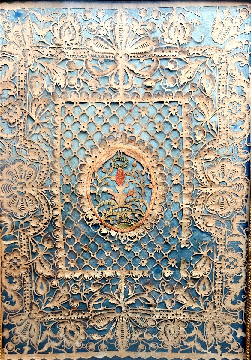 Canivet In The "sacred Heart" Epoque 18th Century-photo-3