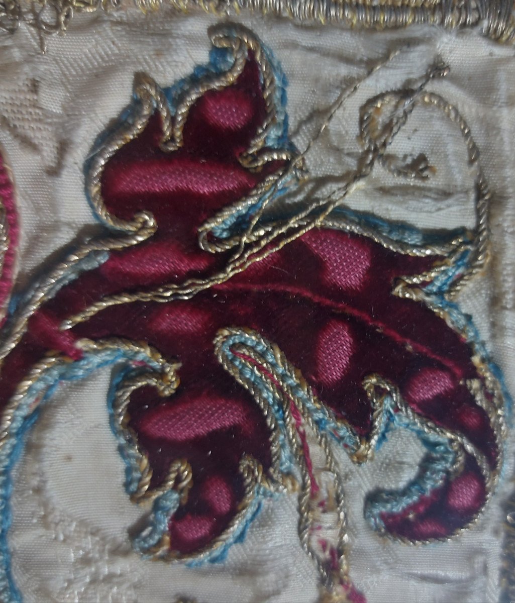 Religious Embroidery (orfrois) Period Late 16th Century-photo-2