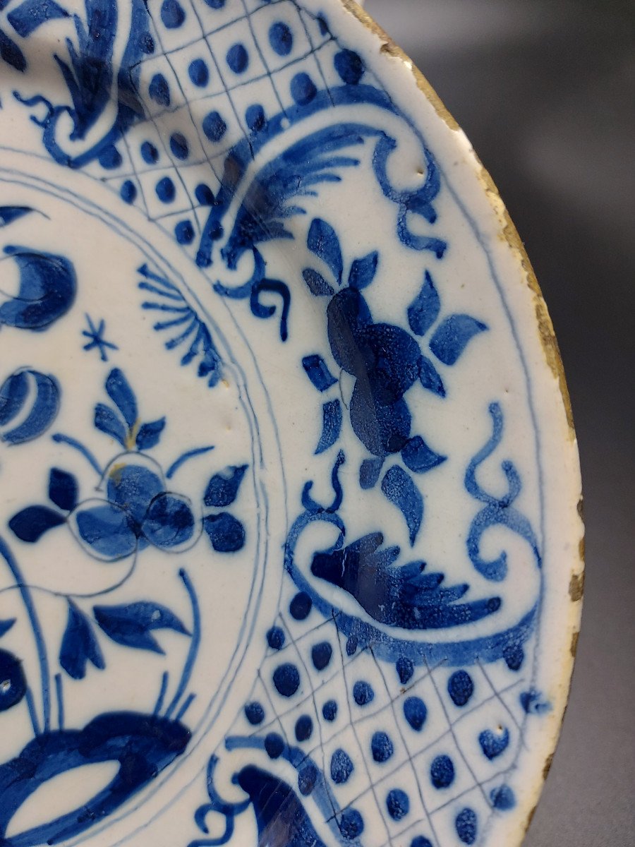 Delft: Pair Of Plates-photo-2