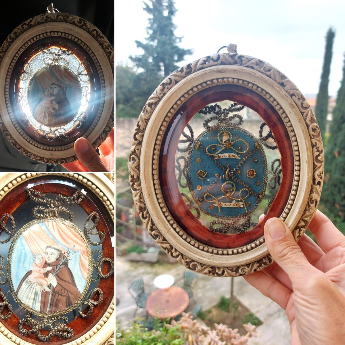 Double-sided Devotional Object