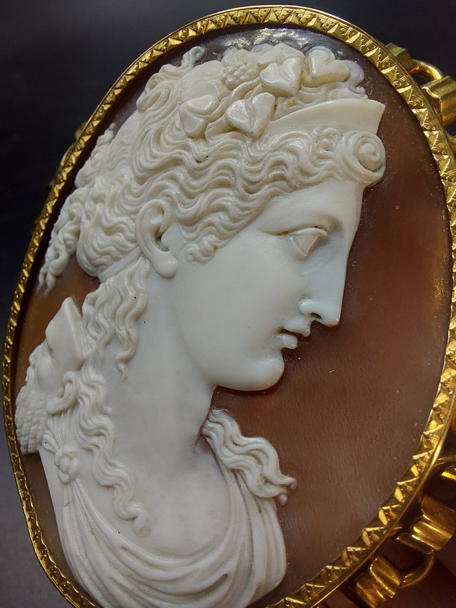 Sous Le Signe De La Beaut&eacute; Et De La Cr&eacute;ativit&eacute; : Cam&eacute;e Coquille Second Empire