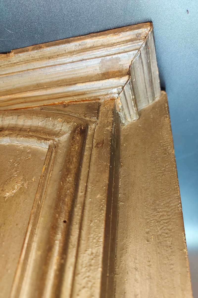 18th Century Wooden Model Representing A Fireplace-photo-2