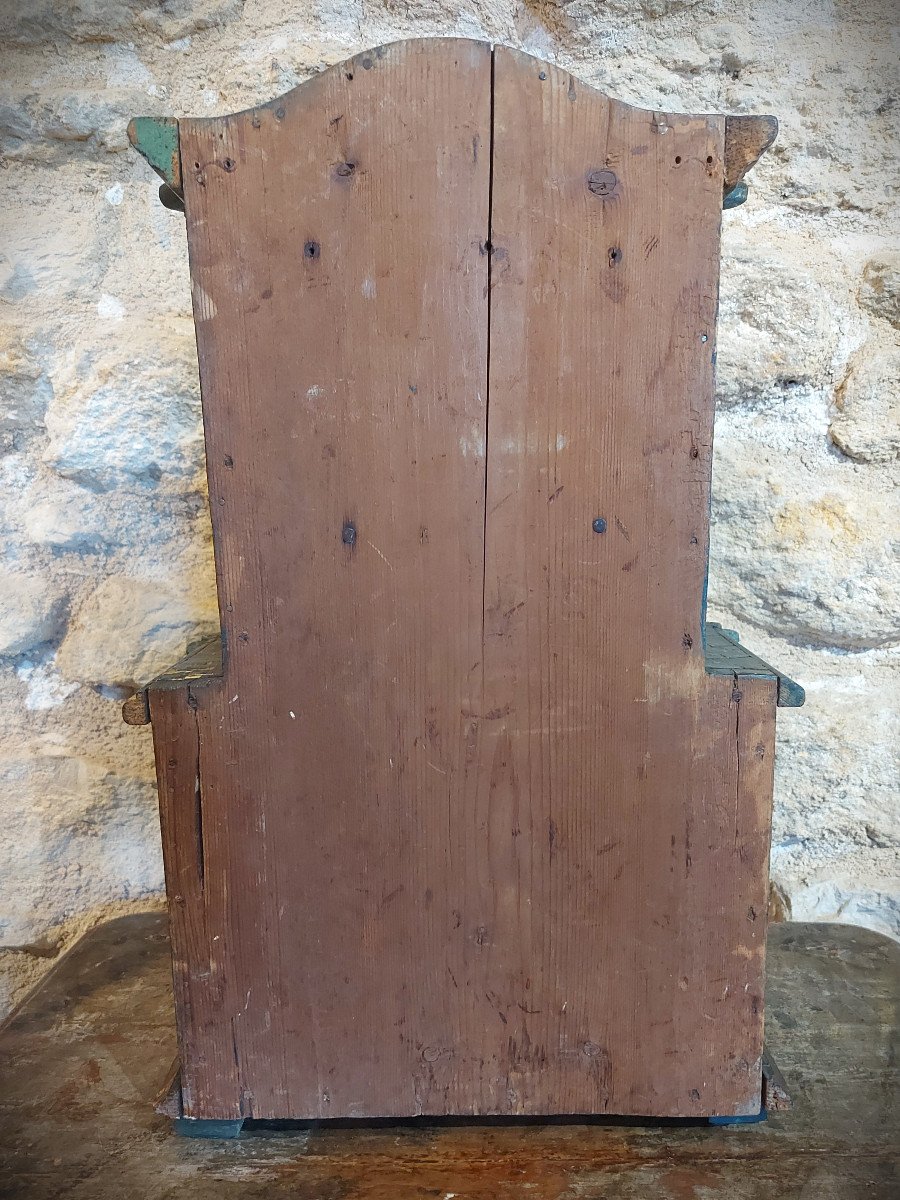 18th Century Miniature Two Body Furniture-photo-4