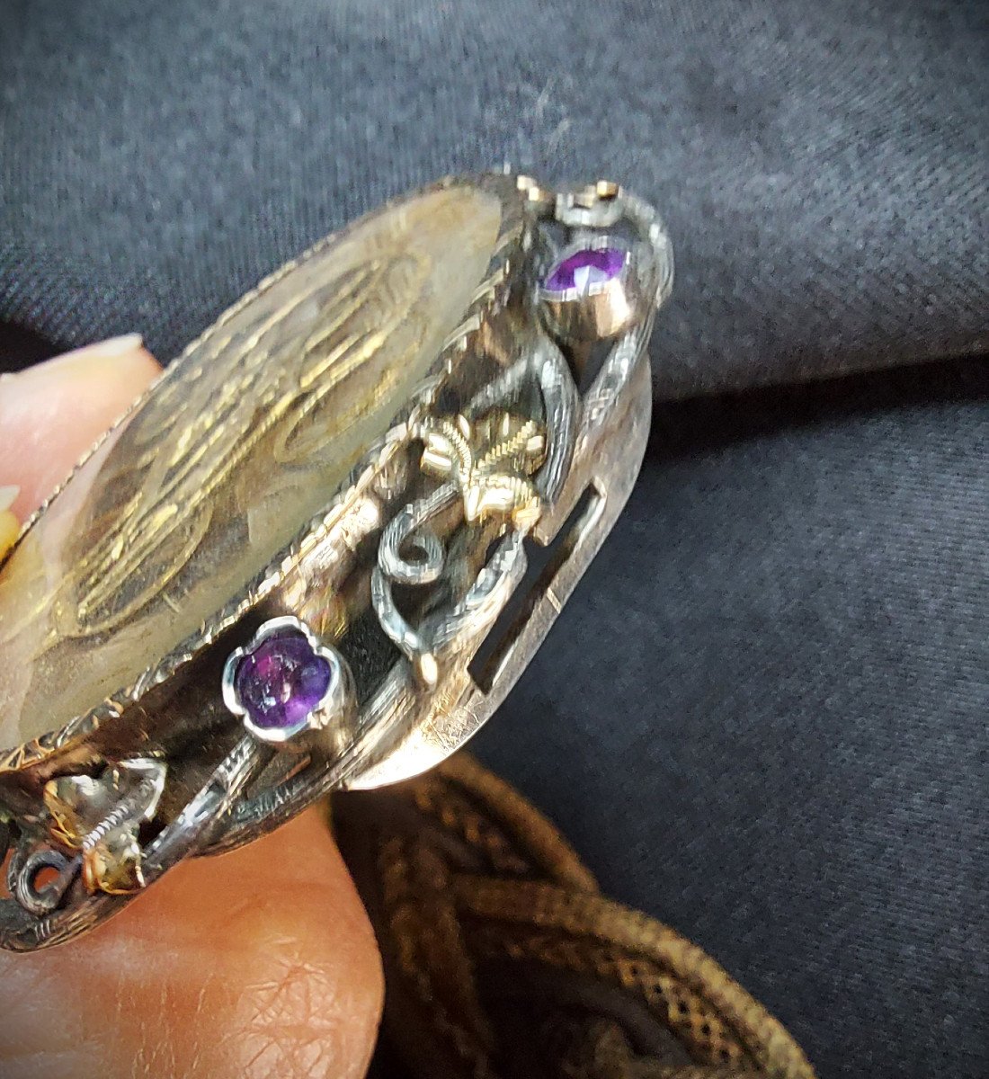 Bijou De Sentiment : Bracelet Aux Cheveux Tressés-photo-6