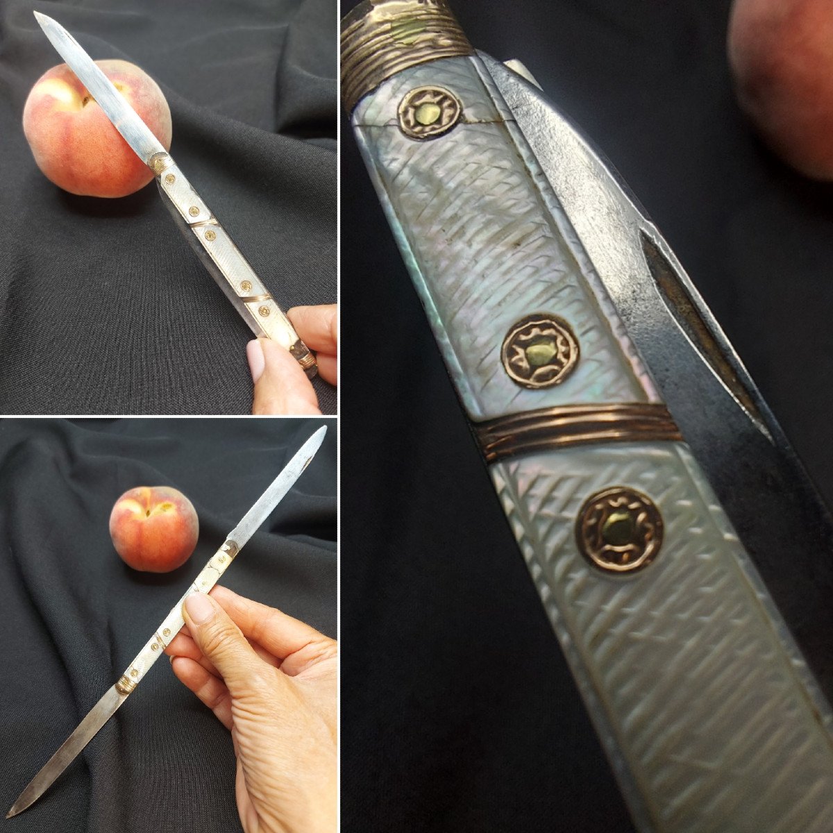 Louis XVI Period Two-blade Travel Knife