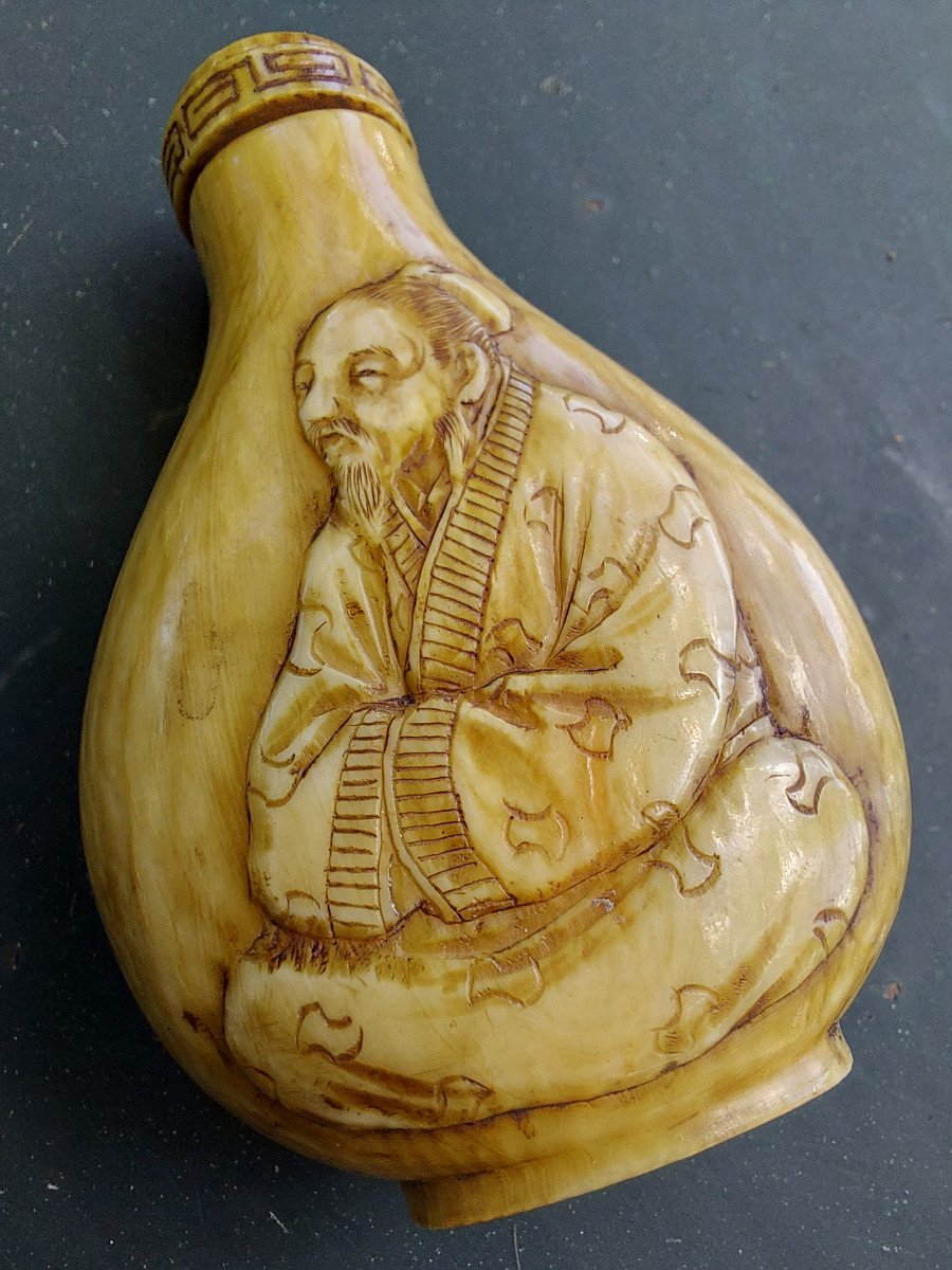 Snuffbox Far East 19th Century-photo-2
