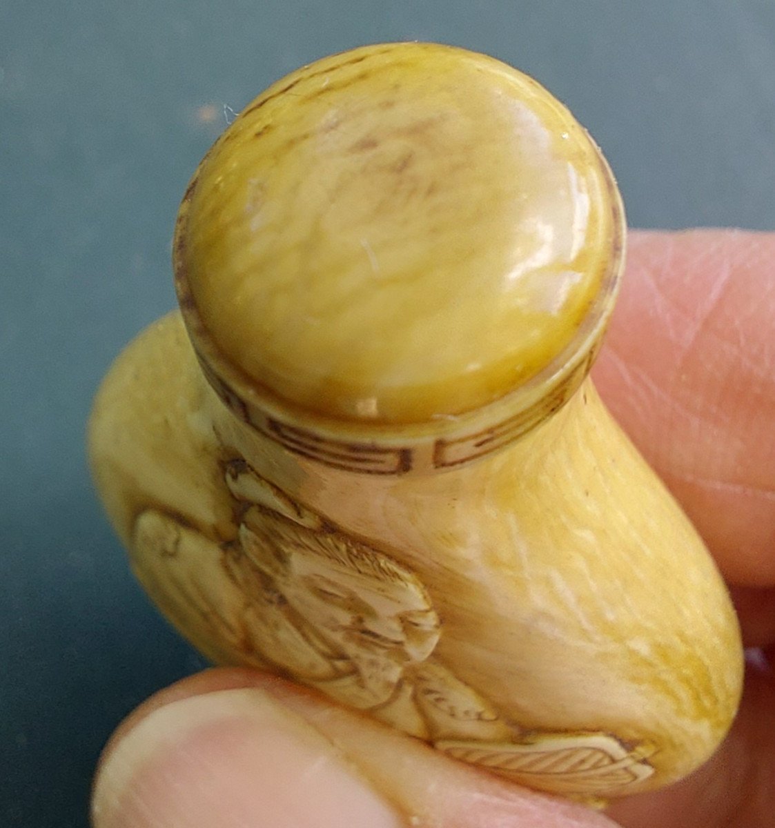 Snuffbox Far East 19th Century-photo-4