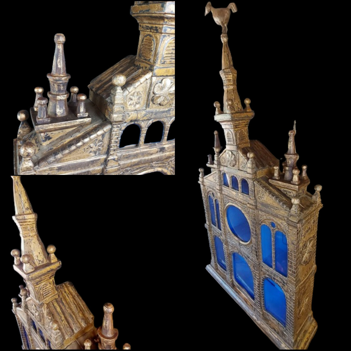 Folk Art: Cathedral-shaped Display Case-photo-6