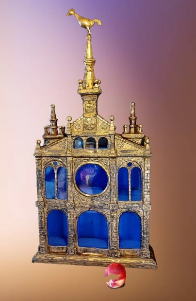 Folk Art: Cathedral-shaped Display Case-photo-8
