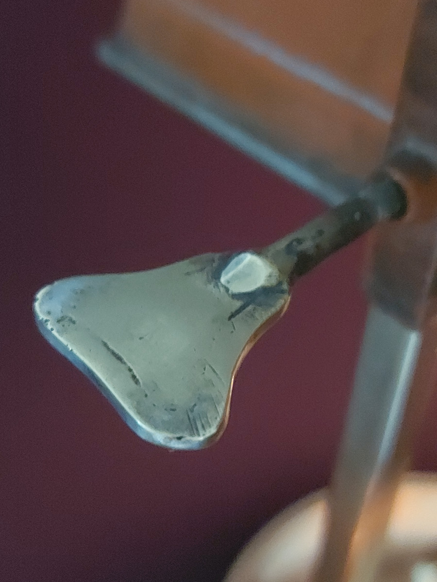 Candlestick Lamp, First Half Of The 19th Century-photo-3