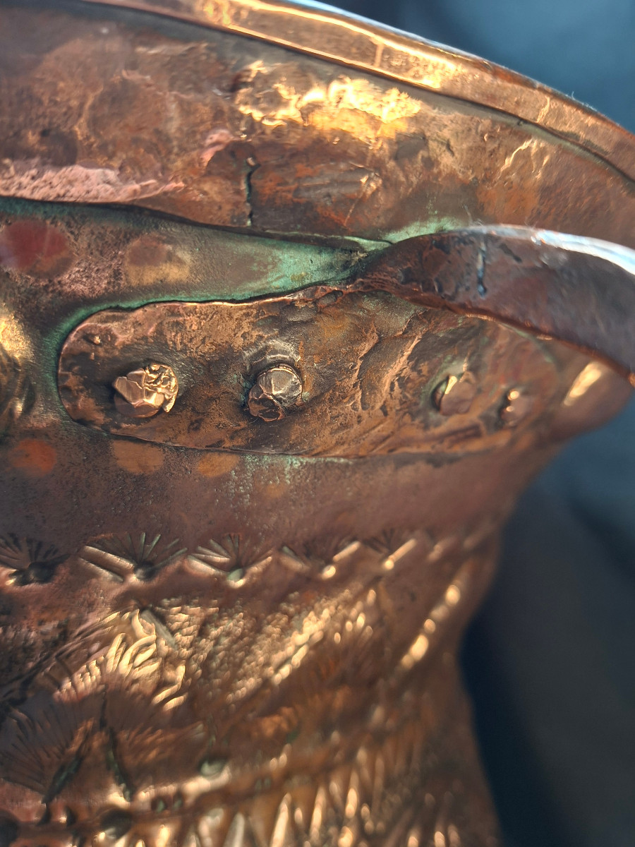 Cuivre Luxueux Italie Début 18e Siècle-photo-3