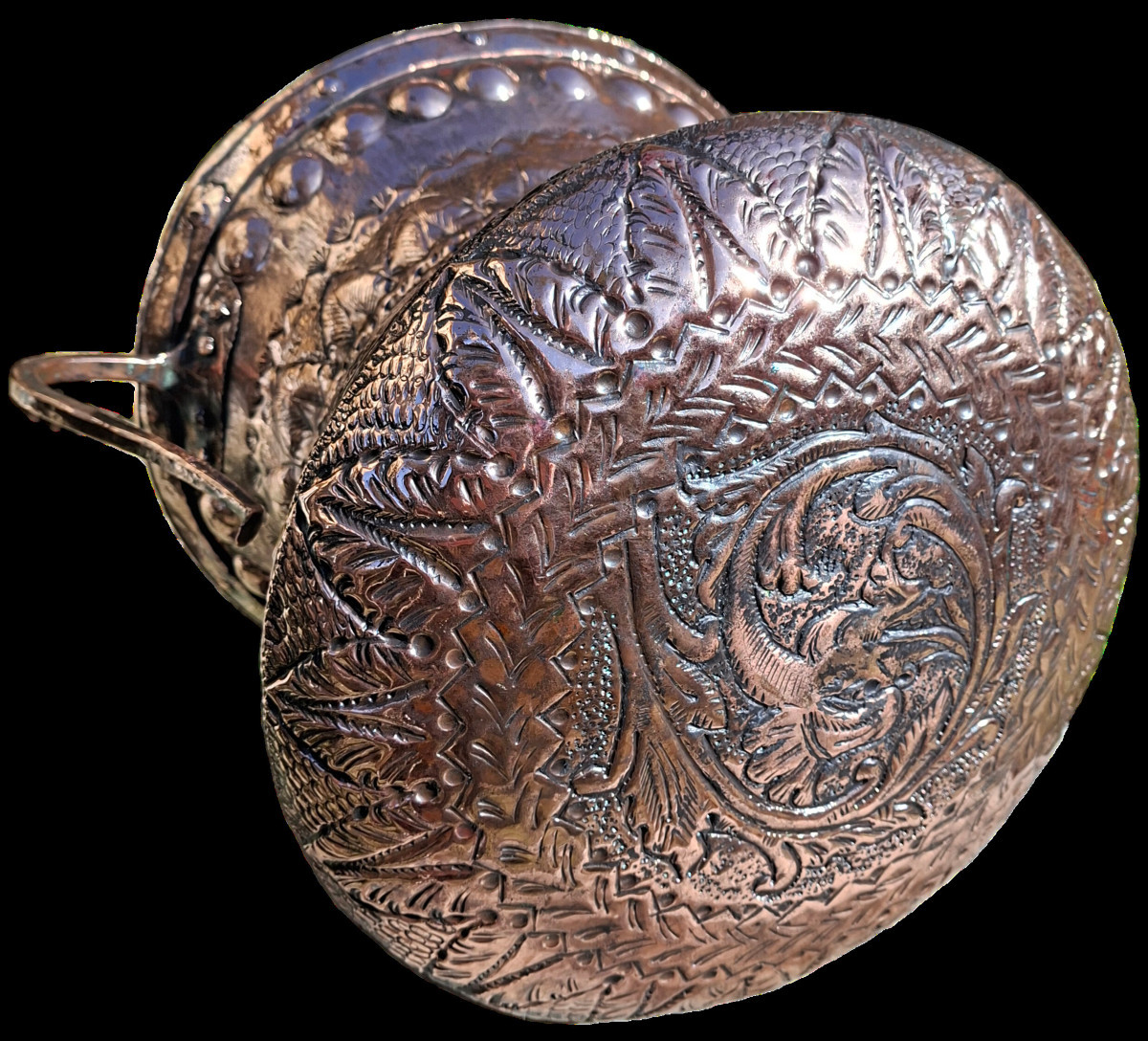 Cuivre Luxueux Italie Début 18e Siècle-photo-2