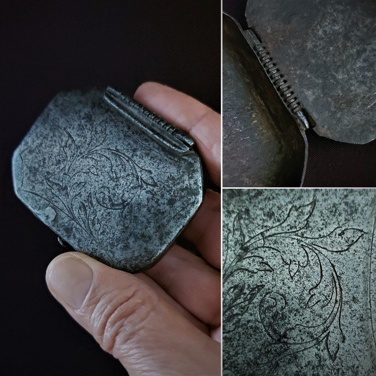 17th Century Iron Snuffbox