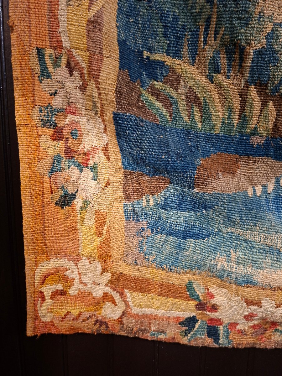 Aubusson Tapestry: *the Charenton Mill*, After A Work By J-b-m Huet-photo-1