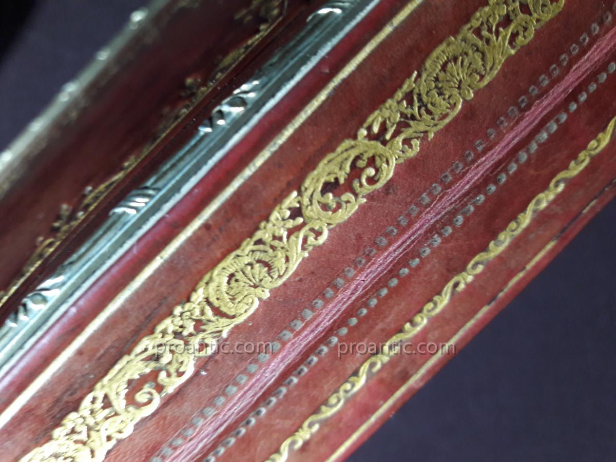 Writing: Correspondence Box Epoque 19th Century-photo-5