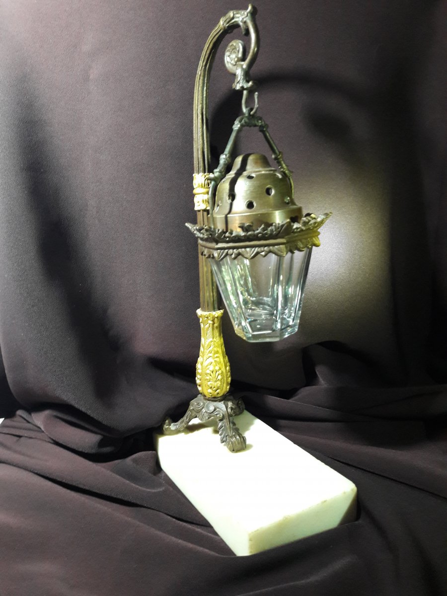 Lampe Veilleuse Début 19e Siècle-photo-3