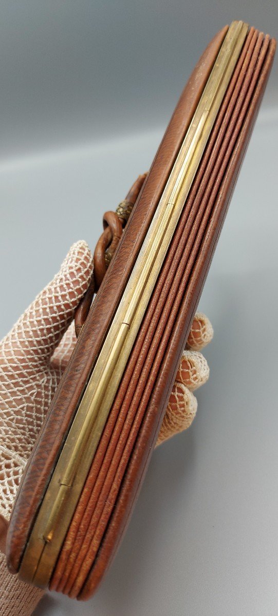 Bellows Gloves Case Late 19th Century-photo-2