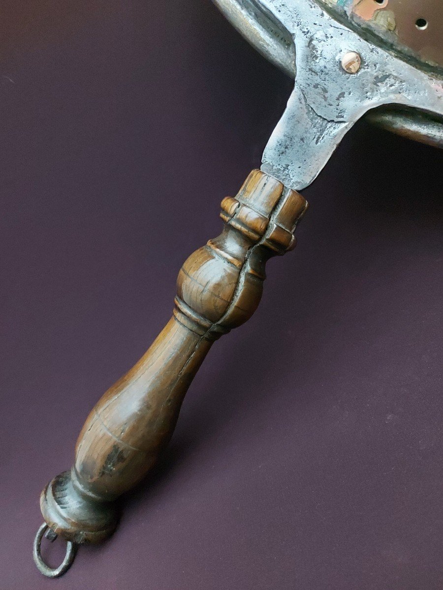 Brass Colander Late 18th Century-photo-6