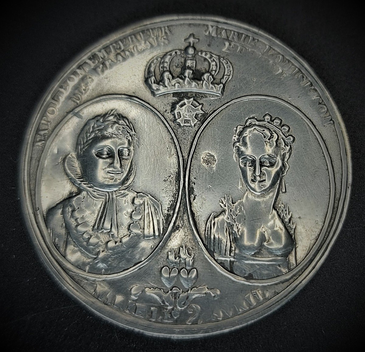 Medal: First Empire Marriage Of Napoleon I And Marie-louise Of Austria-photo-7