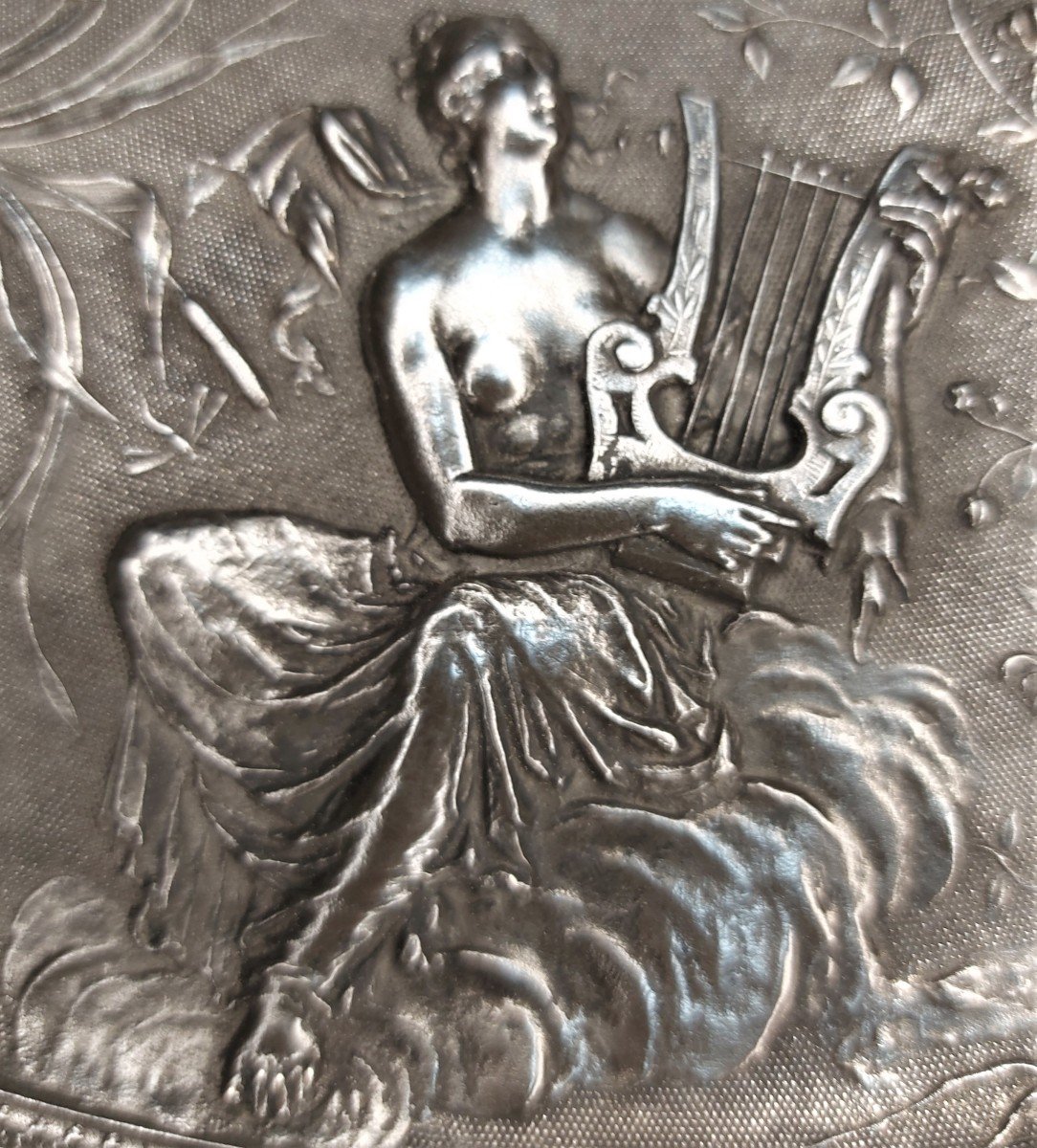 Pewter Dish By Jules Brateau-photo-6