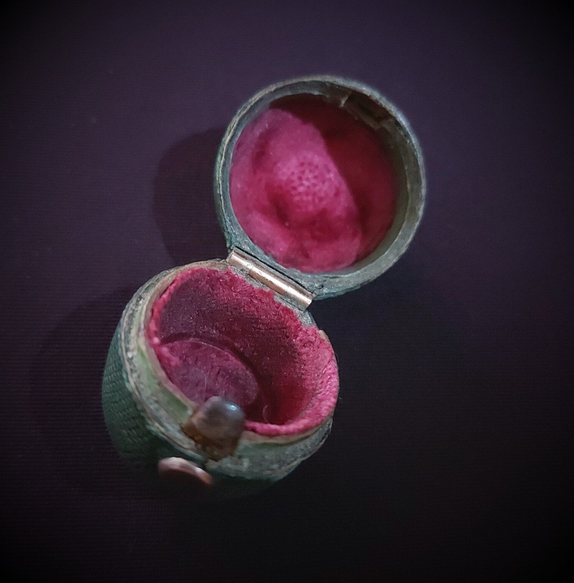 Dés à Coudre (or & argent) : Pour Mère Et Fille… 1ère moitié du 19e Siècle-photo-3