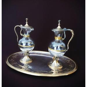 Mass Cruets And Their Tray