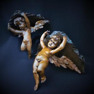 Angelic Sconce Consoles