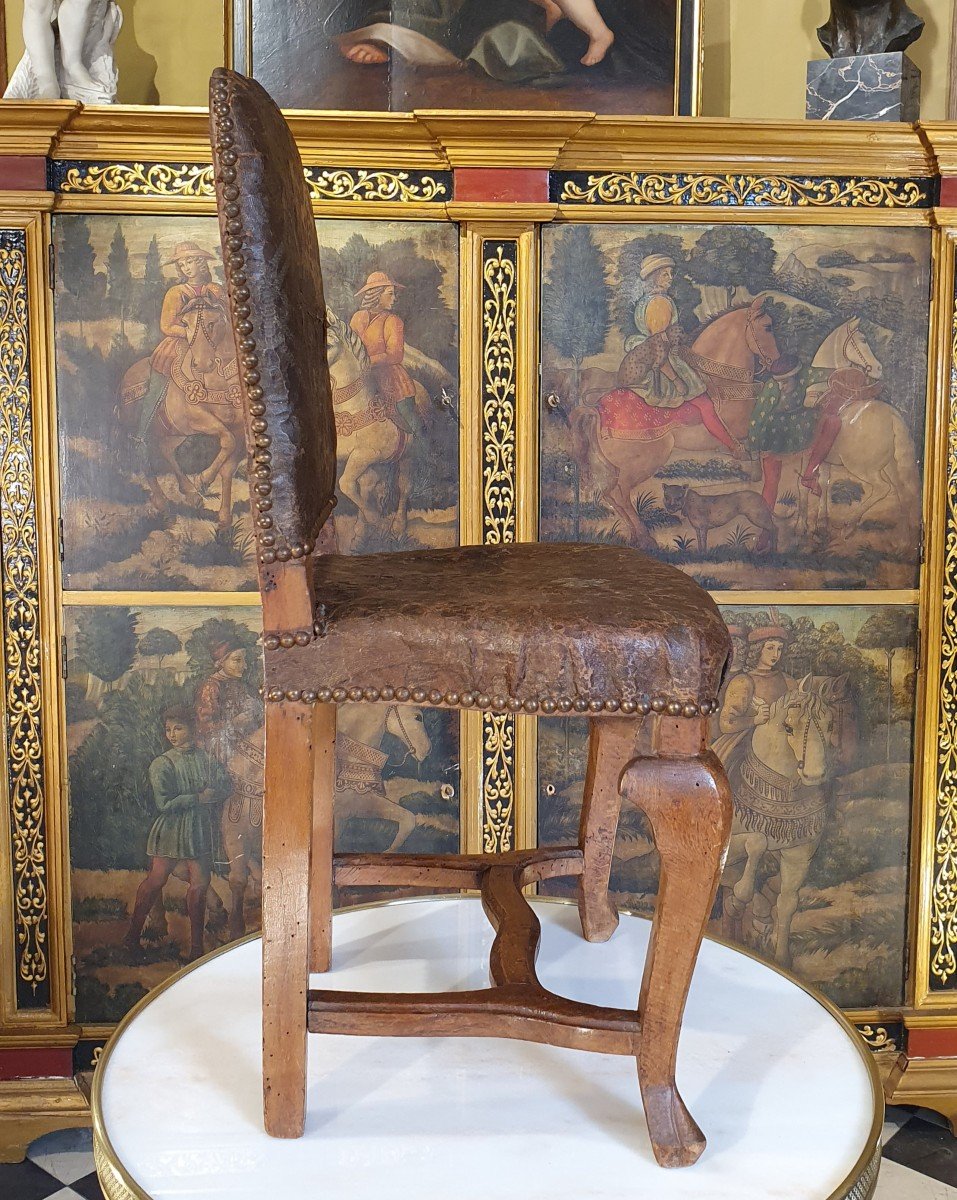 Child's Chair With Flat Backrest Louis XV Period-photo-3