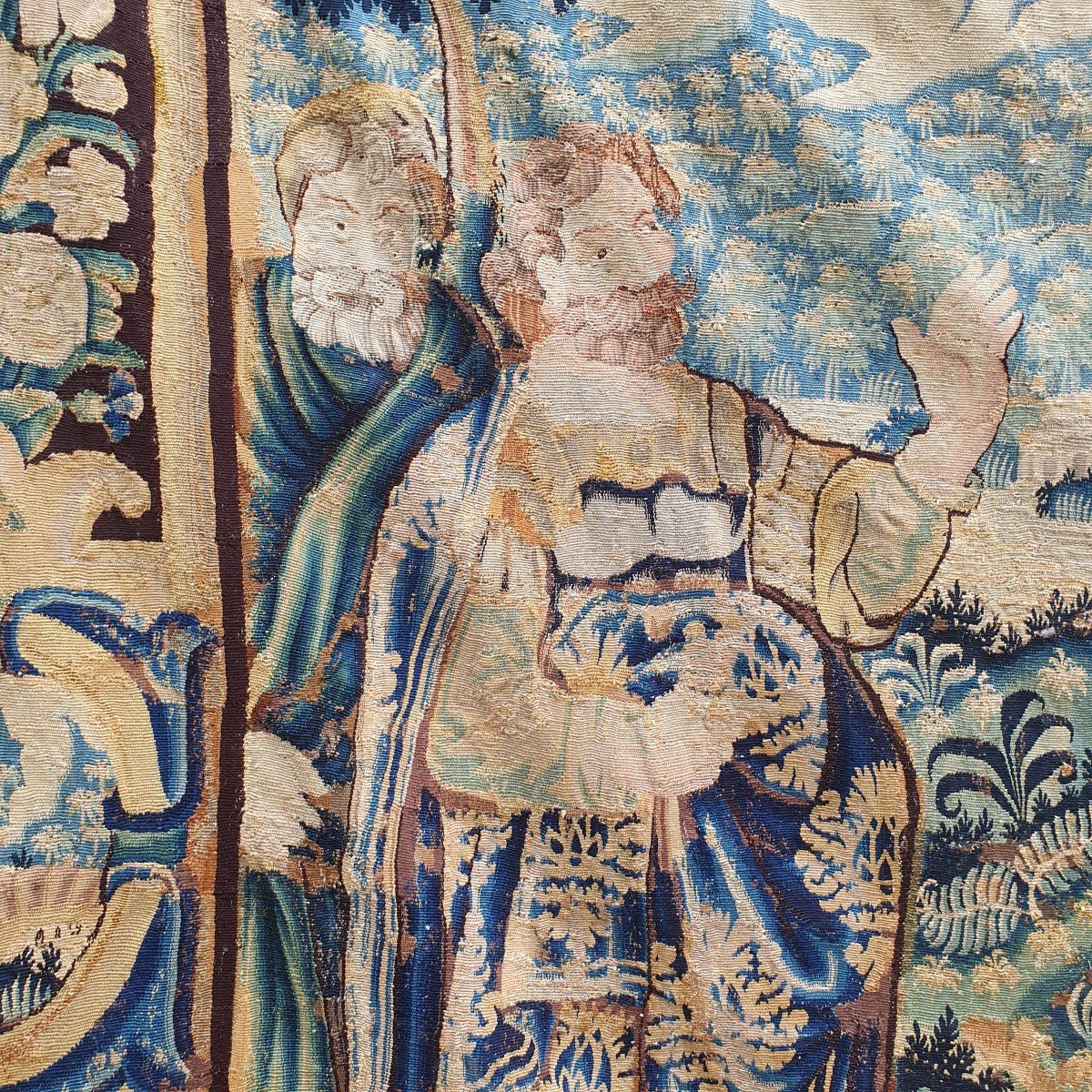 Oudenaarde Tapestry Louis XIV Period-photo-4