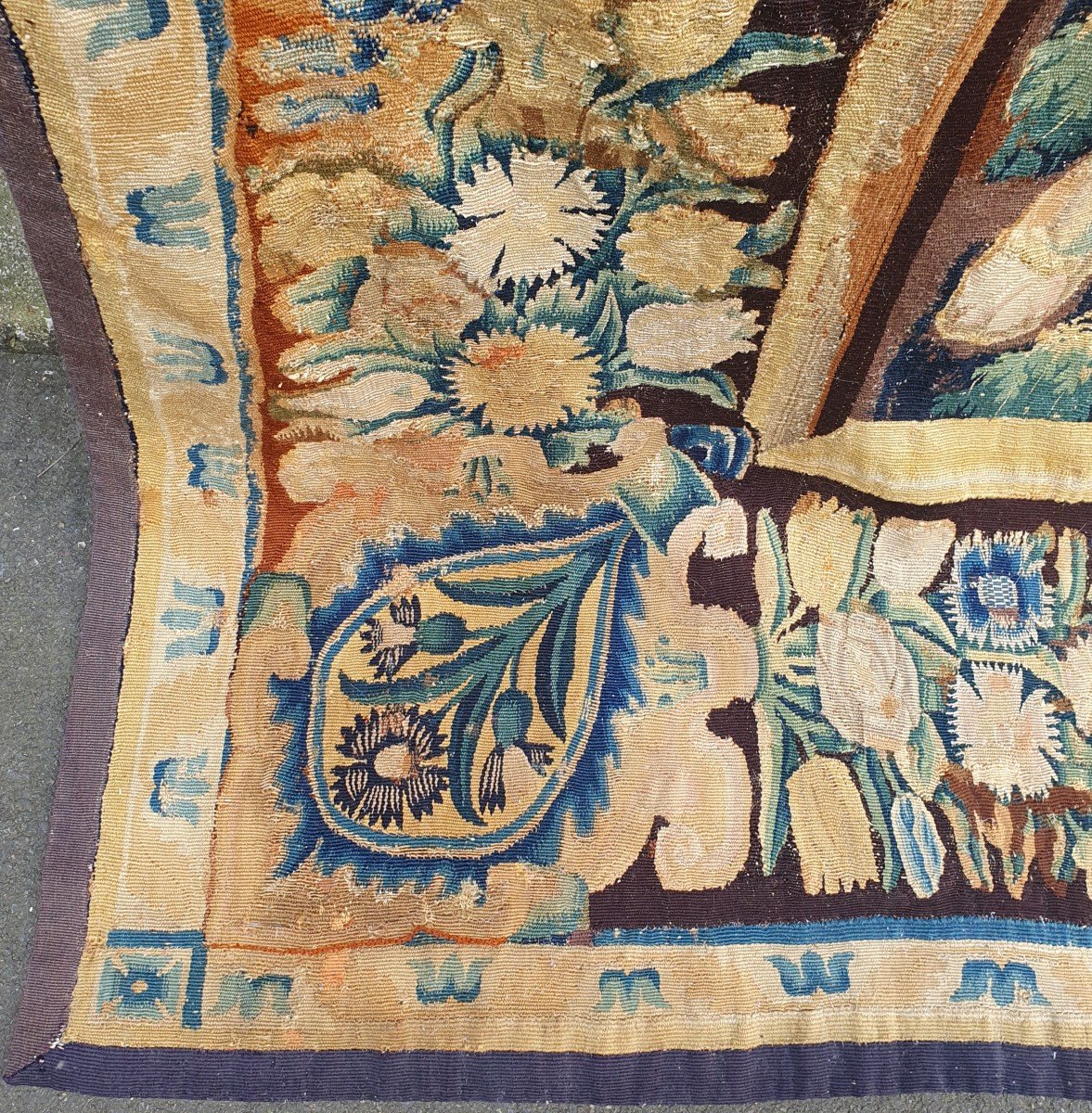 Oudenaarde Tapestry Louis XIV Period-photo-7