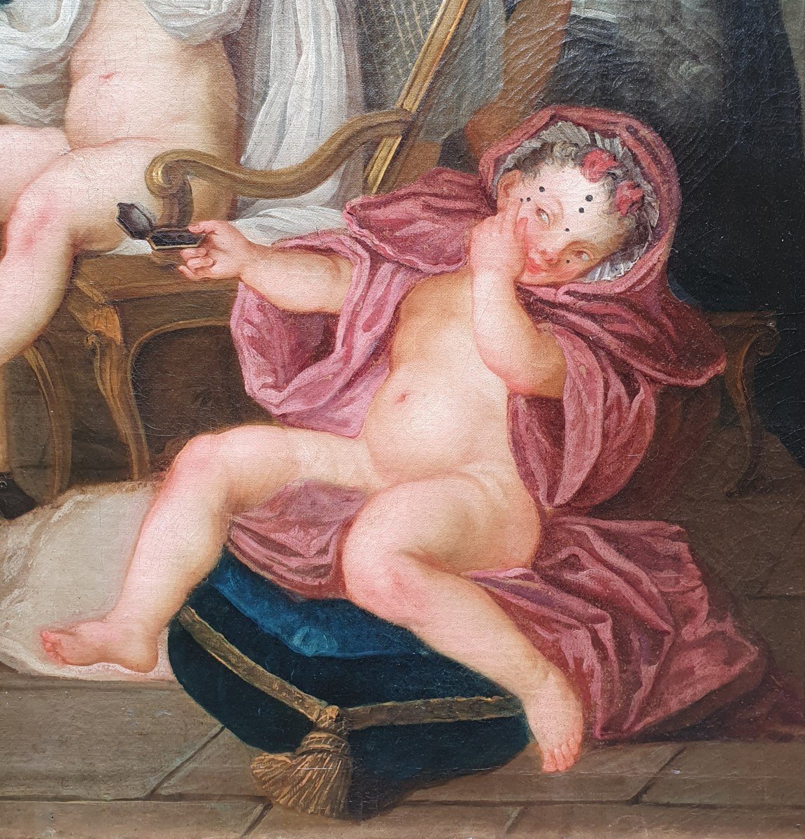 "the Children's Toilet" Louis XV Period-photo-2