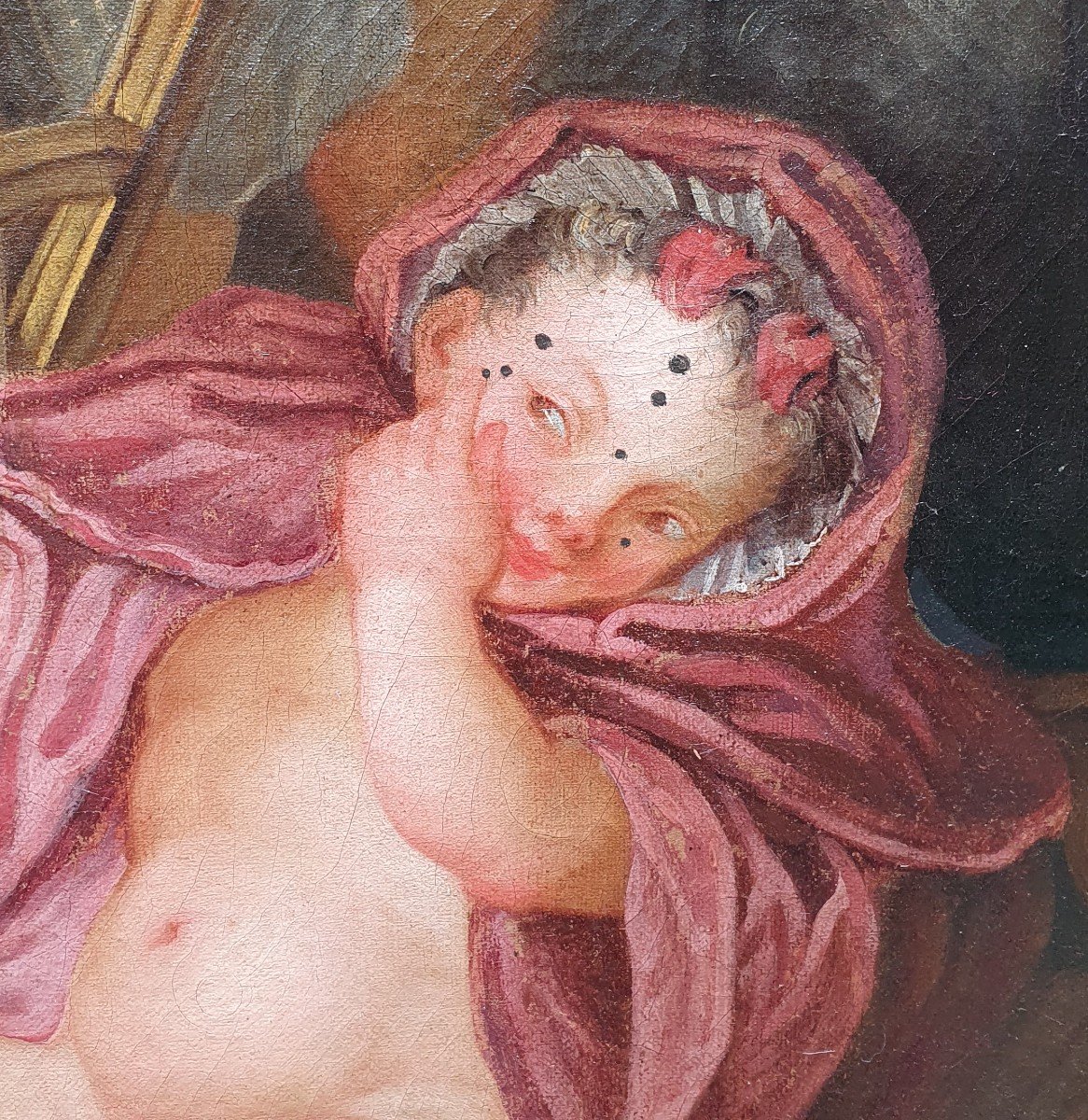 "the Children's Toilet" Louis XV Period-photo-3