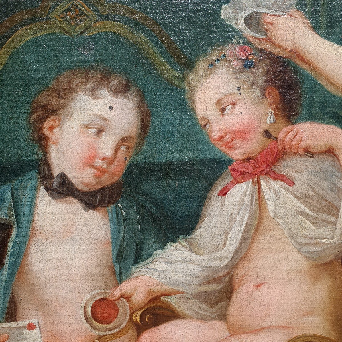 "the Children's Toilet" Louis XV Period-photo-4