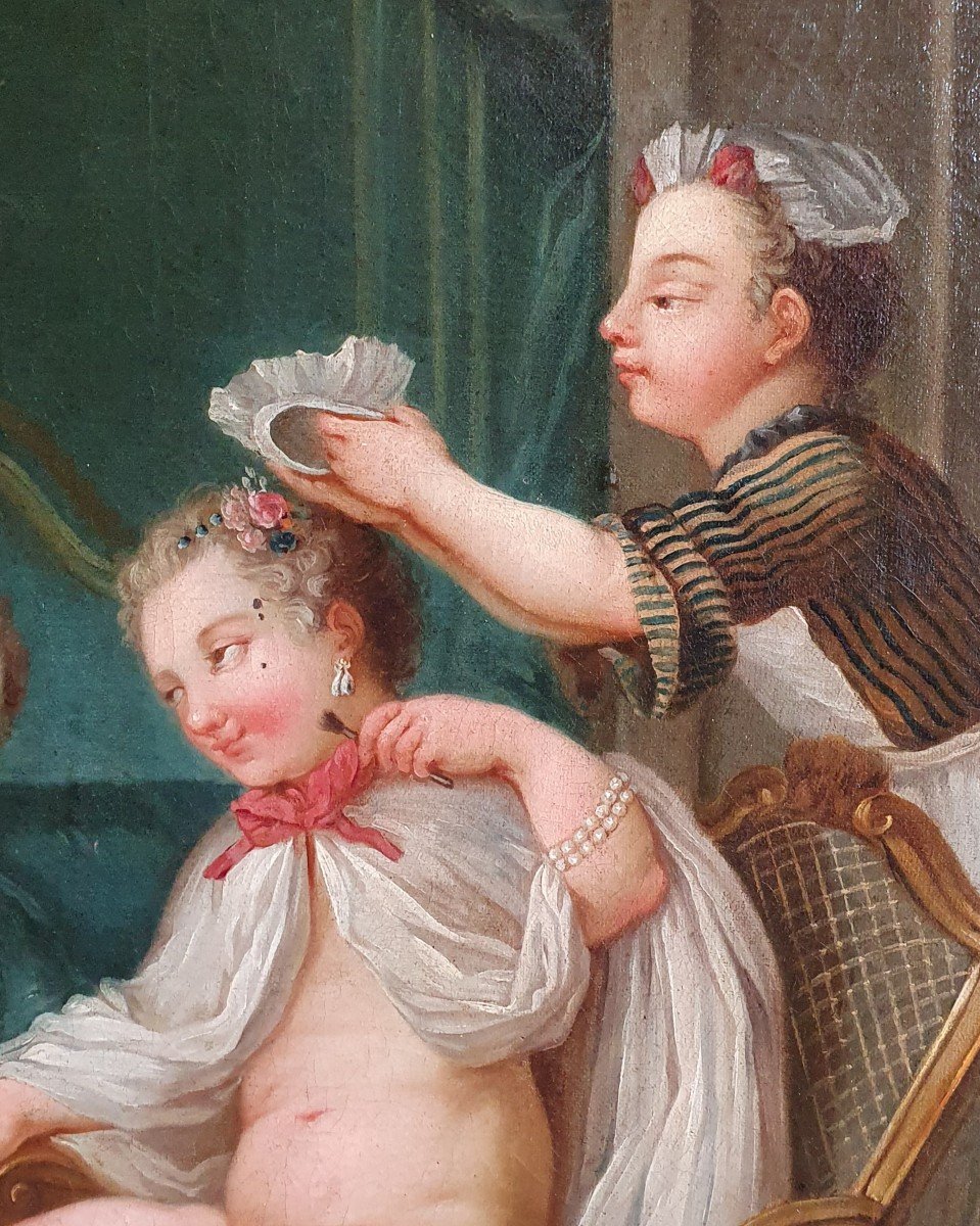 "the Children's Toilet" Louis XV Period-photo-1