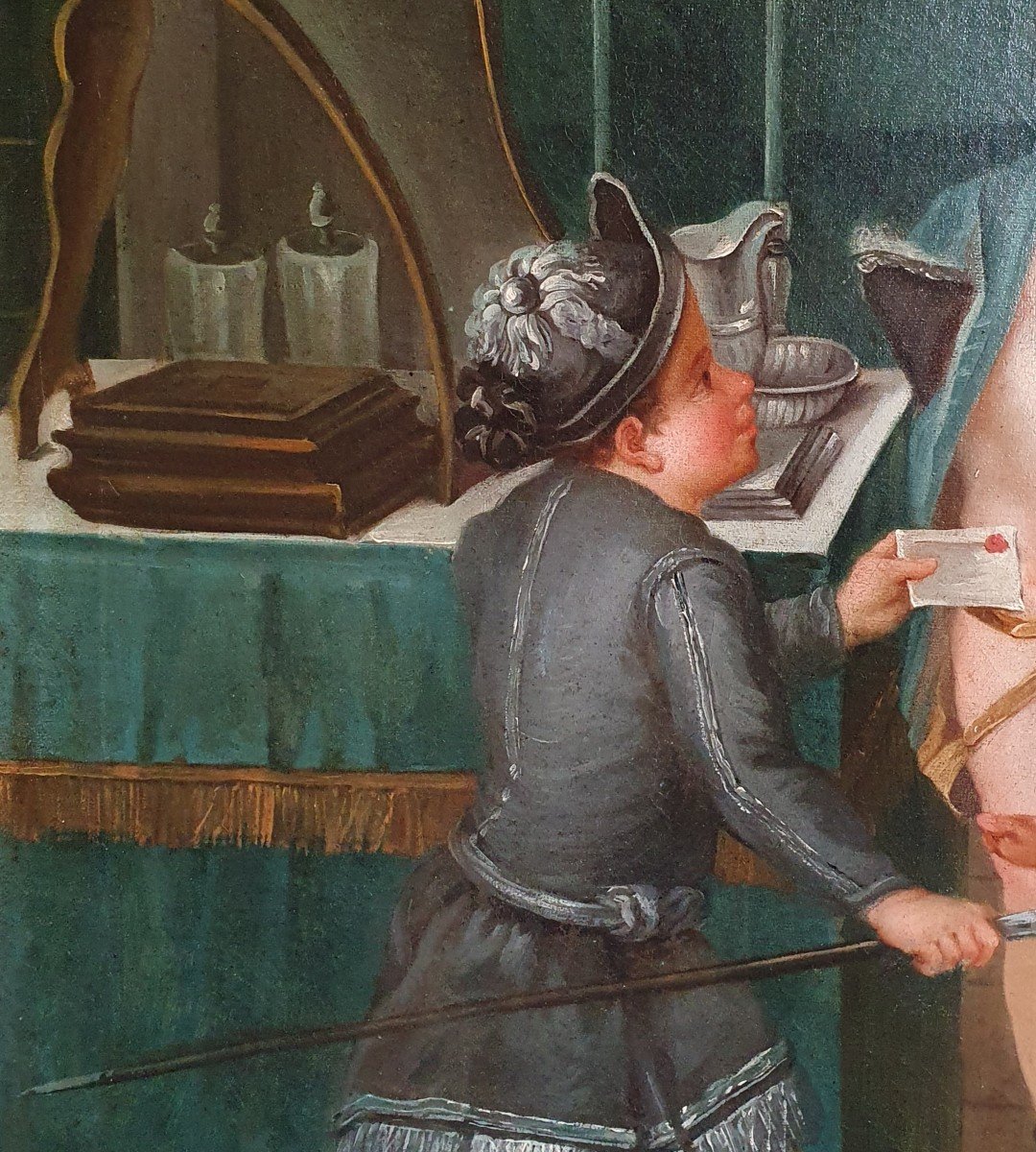 "the Children's Toilet" Louis XV Period-photo-4