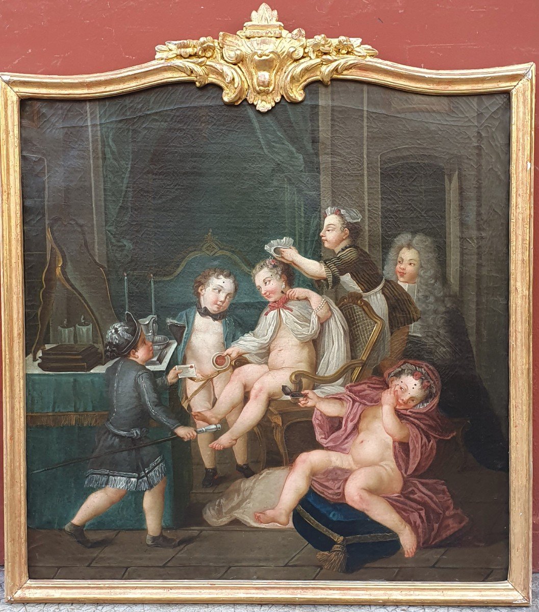 "the Children's Toilet" Louis XV Period