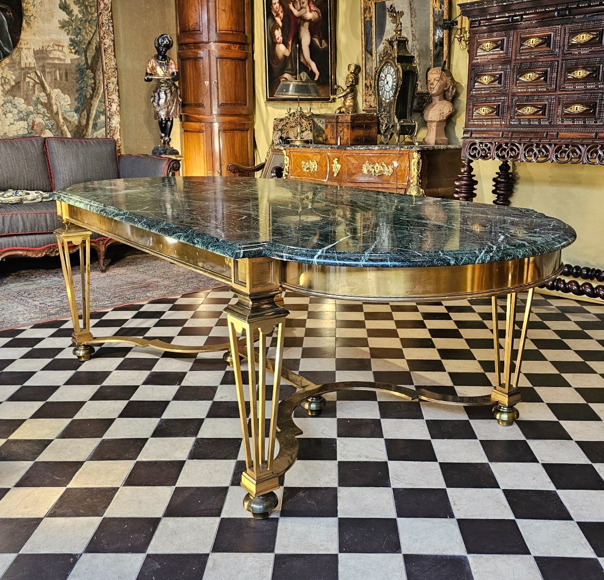 Art Deco Period Dining Table-photo-2