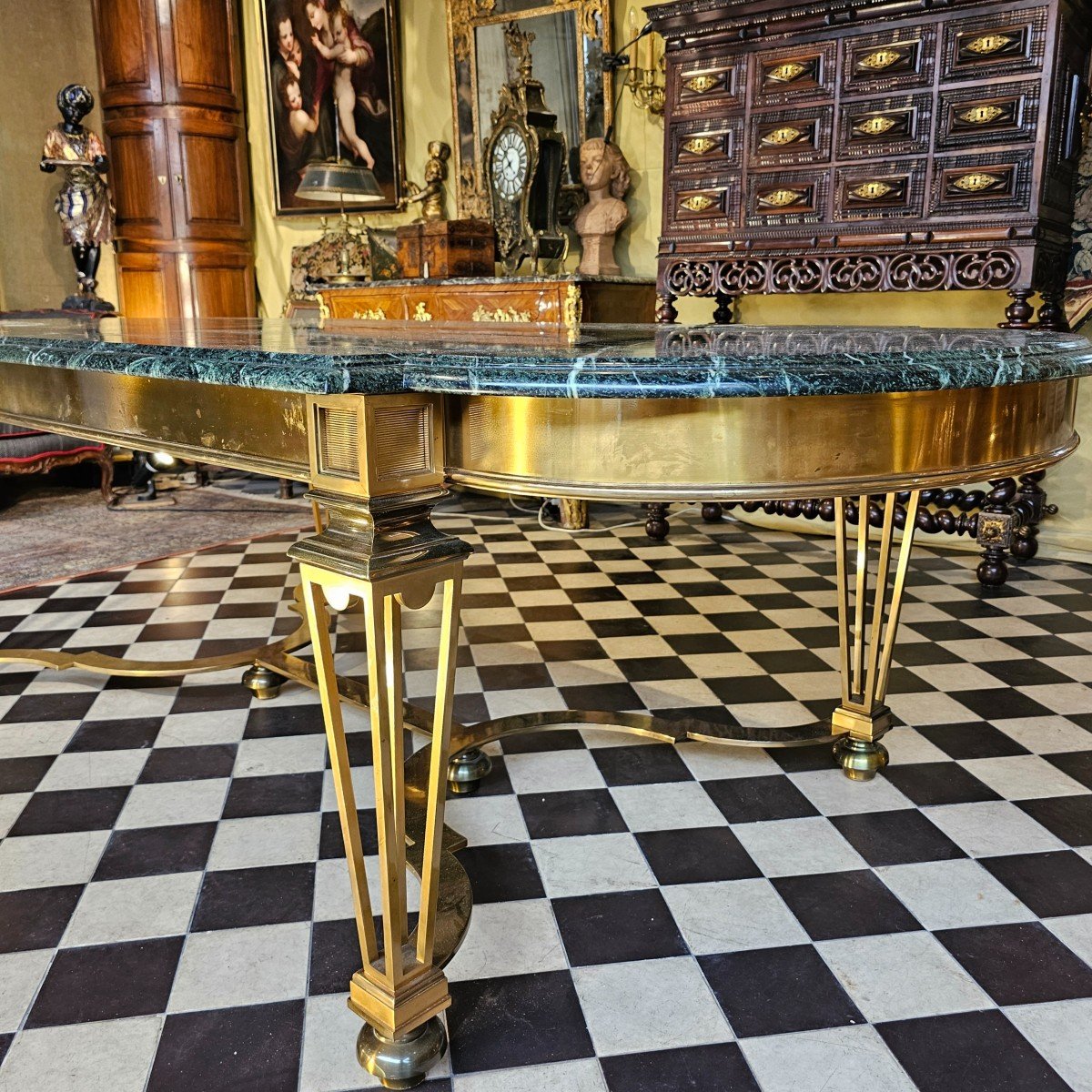 Art Deco Period Dining Table-photo-2