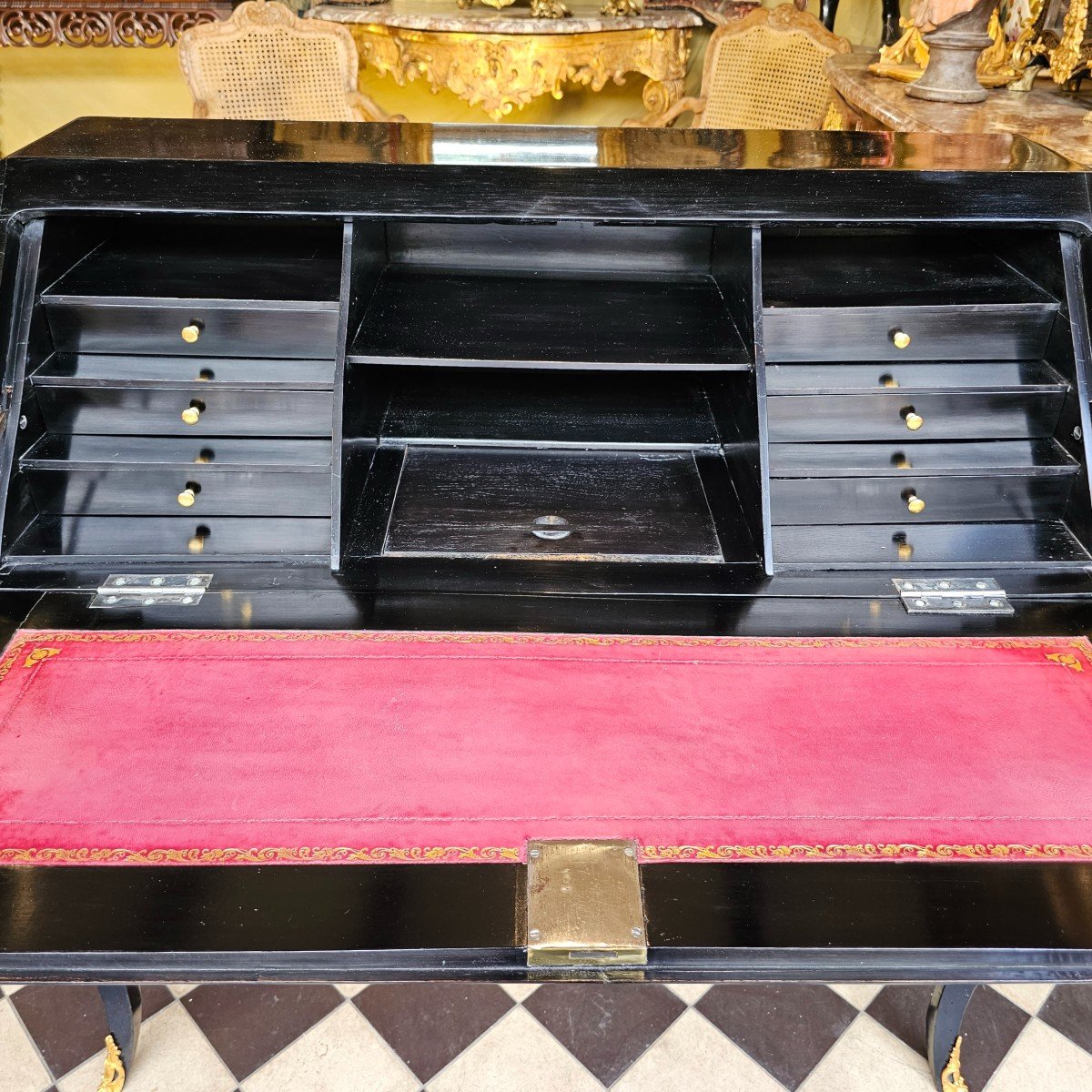 Slope Desk Louis XV Period-photo-3
