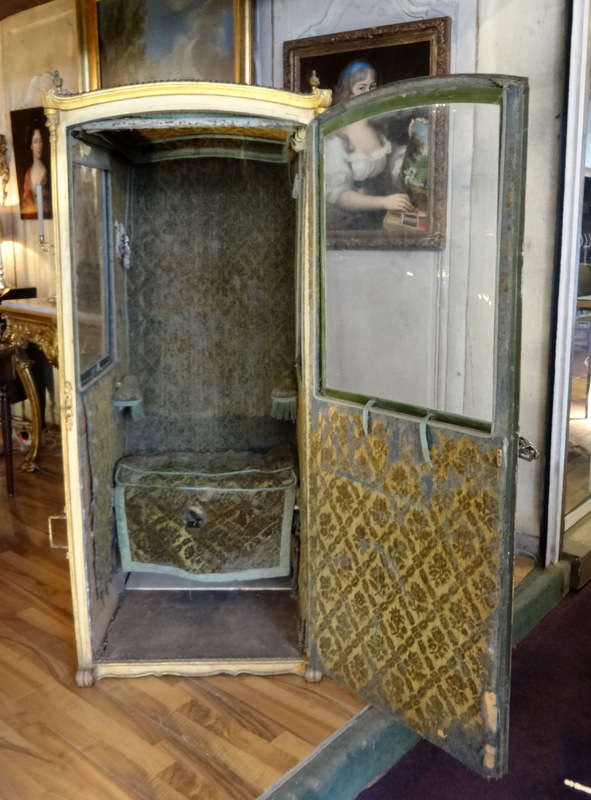 Chaise à Porteur époque XVIIIème Siècle-photo-8